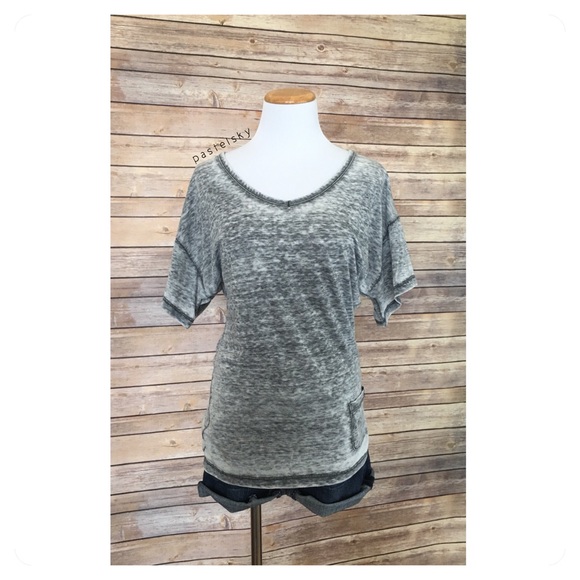 Volcom Tops - VOLCOM heathered tee